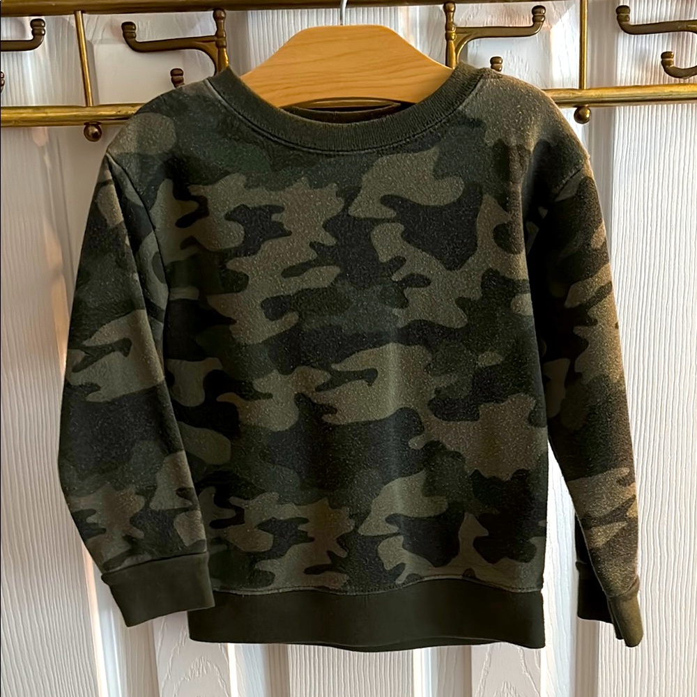 Boys’ Garanimals Camouflage Sweatshirt Size 2T